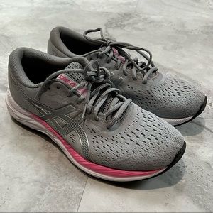 ASICS Gel Contend‎ 7 Ampliform Size 9.5 Gray and Pink